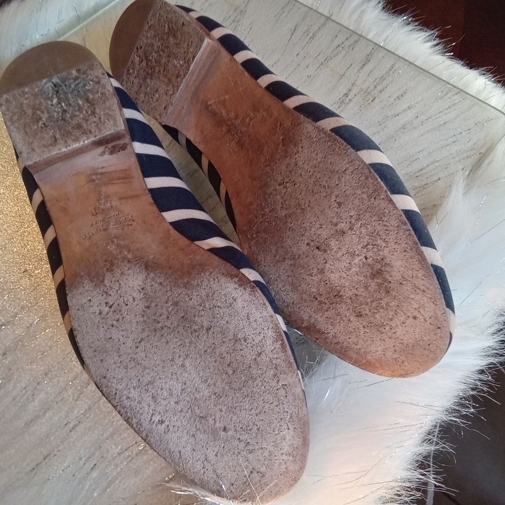 Kate Spade "Tia Firework" Loafers Embellished Canvas Slip-On Shoe Women Size 8.5 - Picture 12 of 16